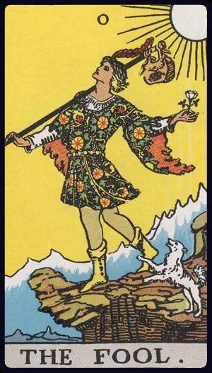The Fool — tarot card