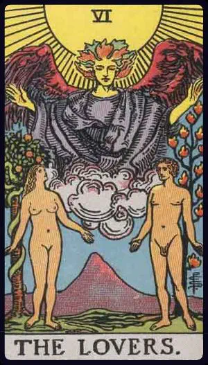 The Lovers — tarot card